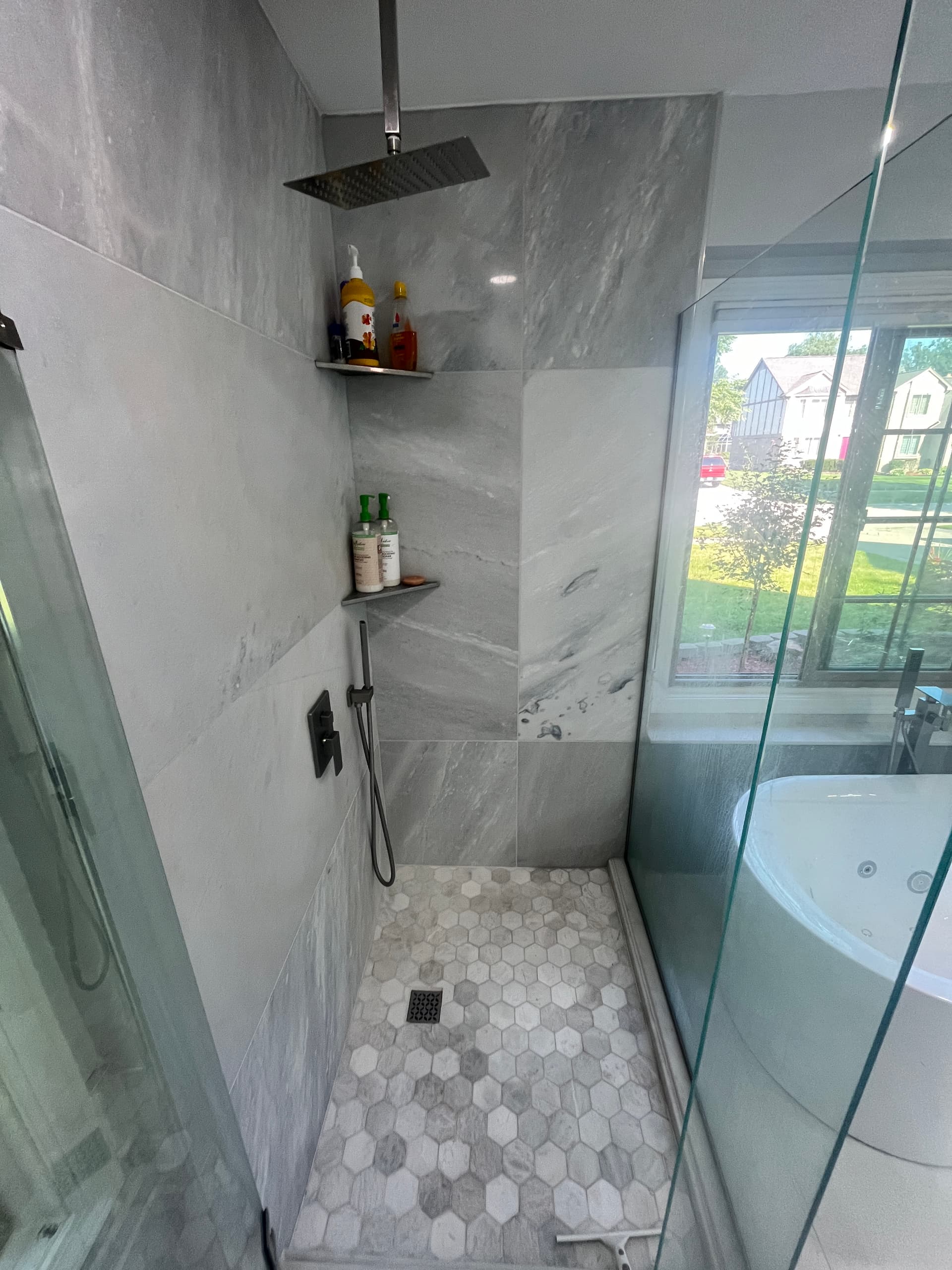 Completed bathroom remodeling project 6 by Stone Works Remodeling — Metro Detroit, MI