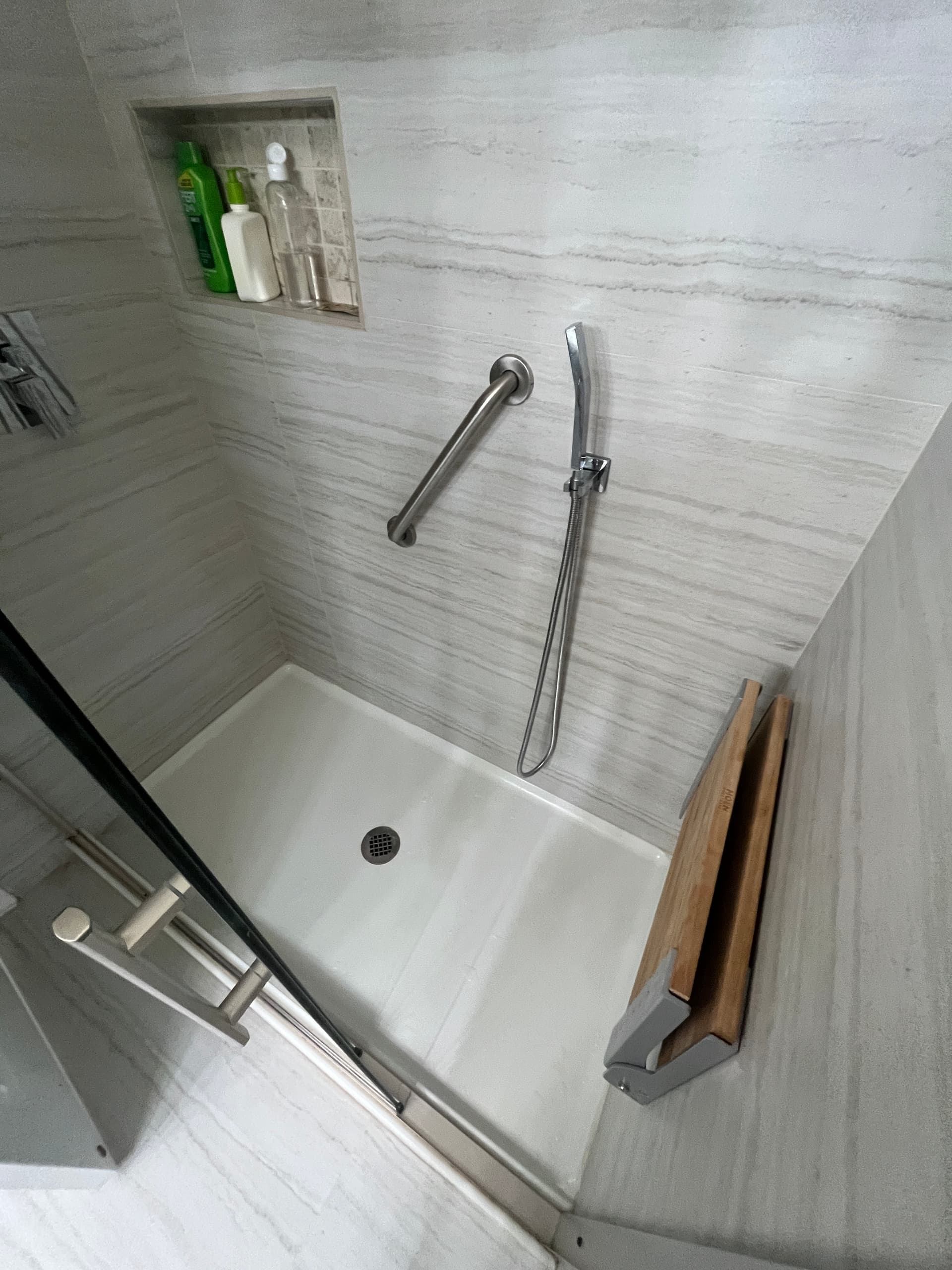 Completed bathroom remodeling project 16 by Stone Works Remodeling — Metro Detroit, MI