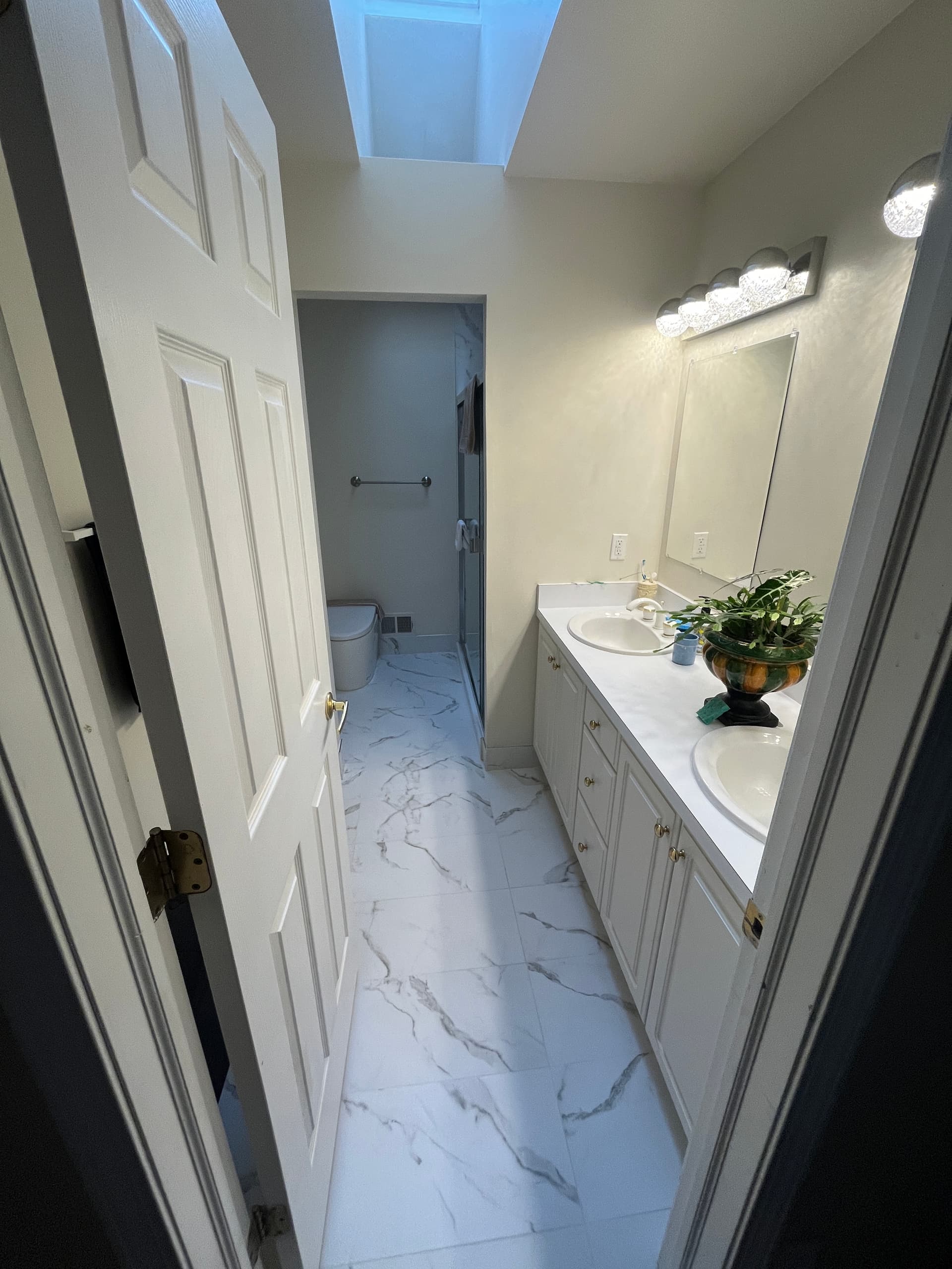 Completed bathroom remodeling project 21 by Stone Works Remodeling — Metro Detroit, MI