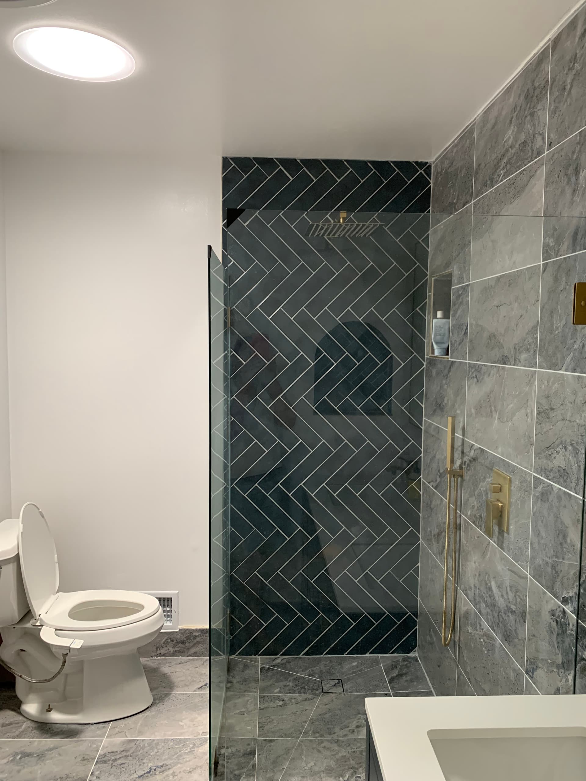 Completed bathroom remodeling project 31 by Stone Works Remodeling — Metro Detroit, MI