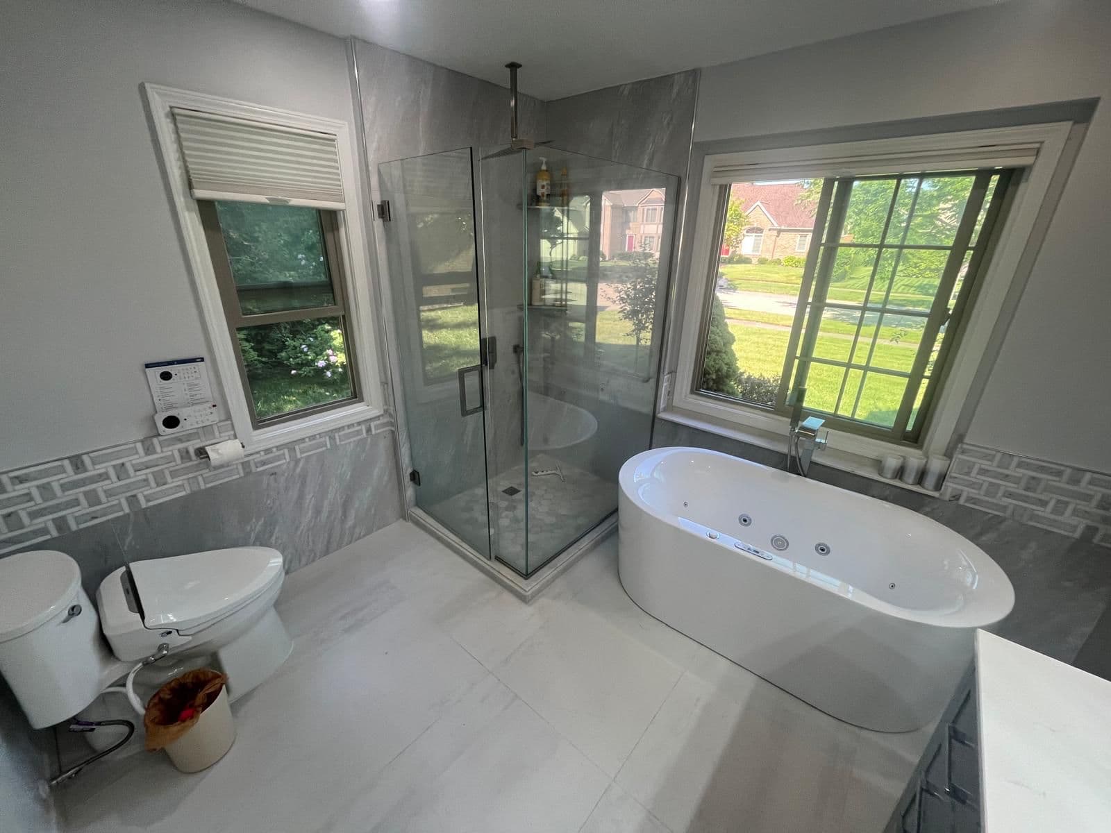 Walk-in tub installation in Troy, MI by Stone Works Remodeling