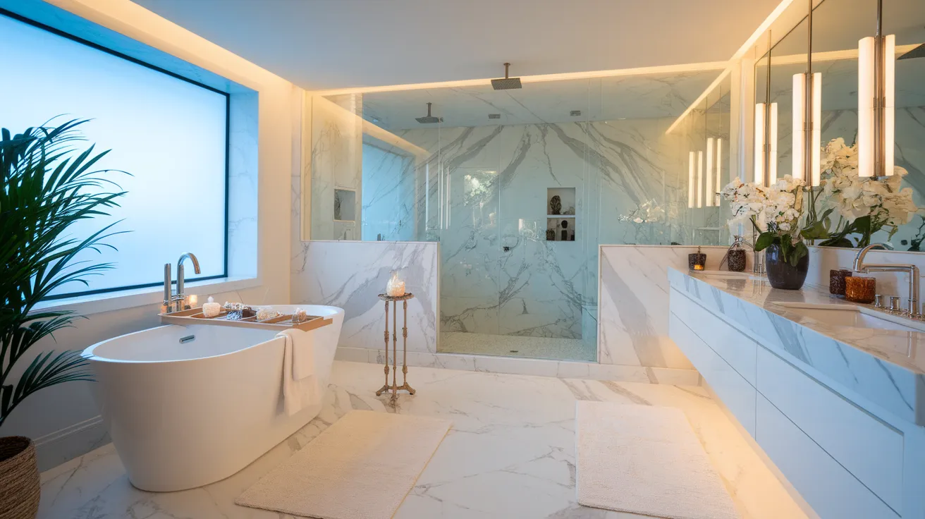 Walk-in tub installation in Farmington, MI by Stone Works Remodeling